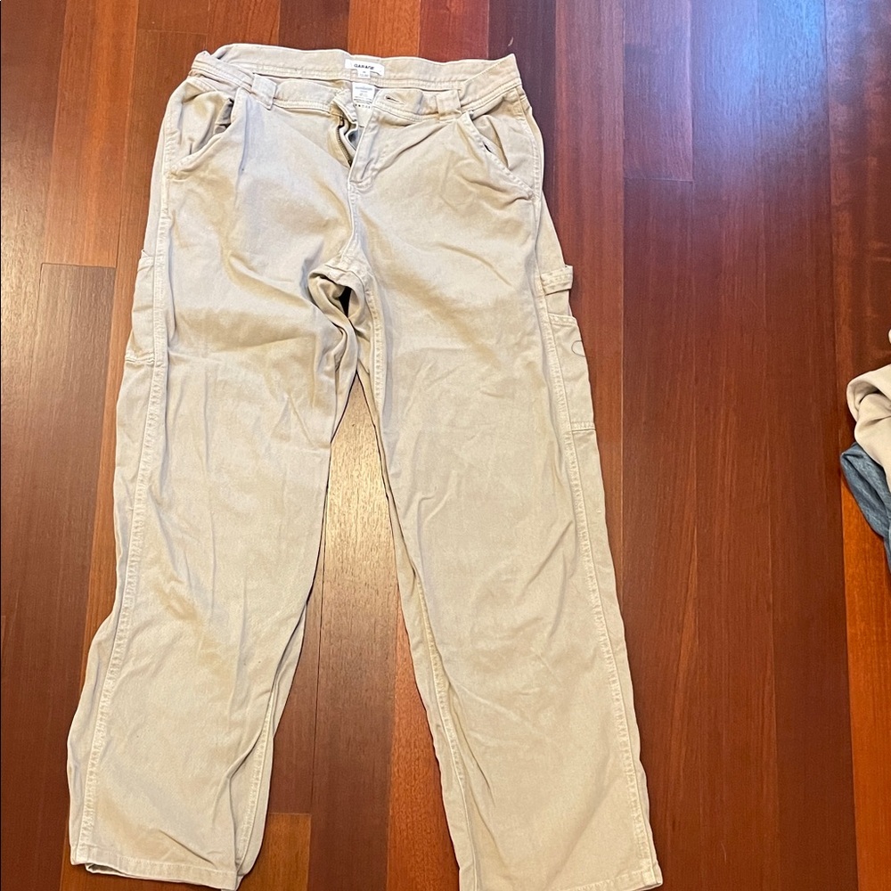 Garage Women's Light Tan Cargo Jeans